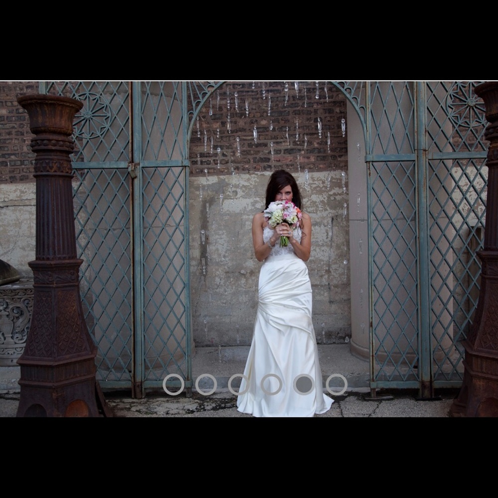 Watters 2 Piece Wedding Dress